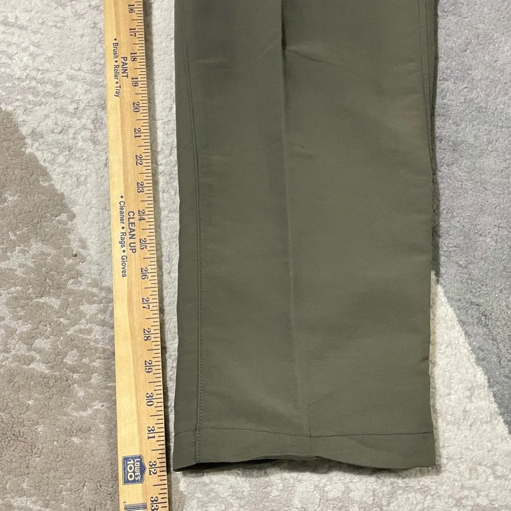The North Face Paramount Trail Convertible Pants Mens 40x32 Green Hiking UPF New